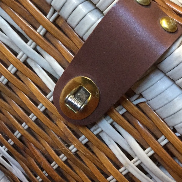 Vintage antique collector basket carry all artist farmer’s market boho decor - Picture 4 of 12